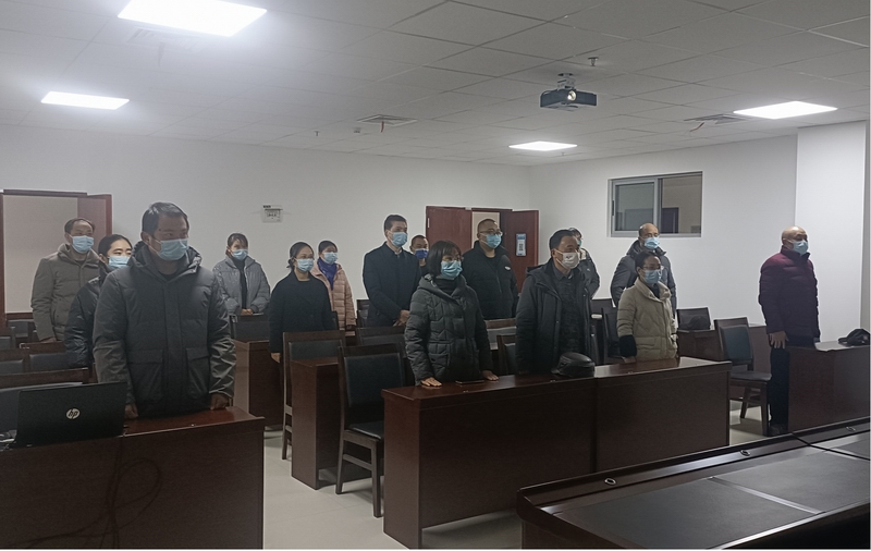市檔案館集體收看“江澤民同志追悼大會(huì)”現(xiàn)場(chǎng)直播